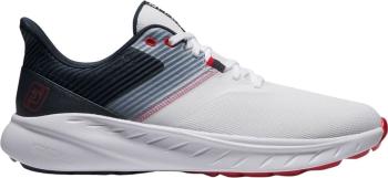 Footjoy Flex White/Navy/Red 45 Pánske golfové topánky