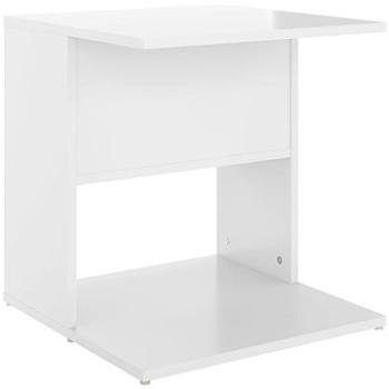 SHUMEE biely s vysokým leskom 45 × 45 × 48 cm, drevotrieska (806810)