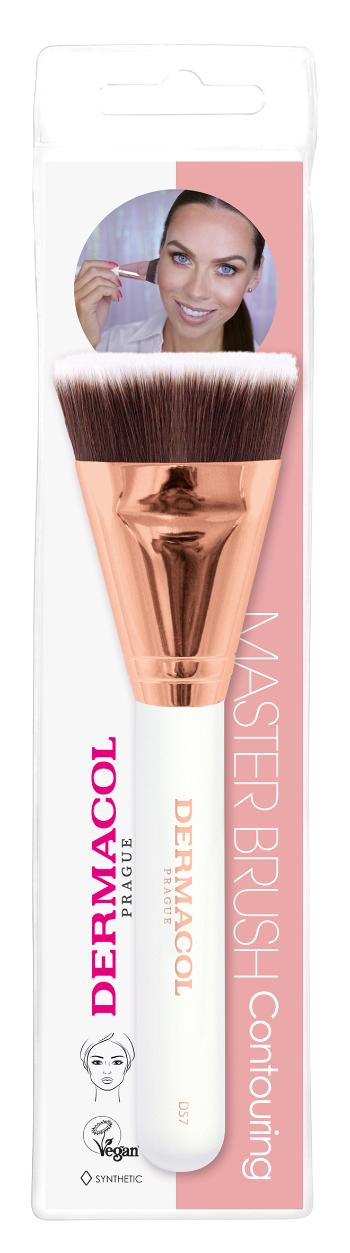 Dermacol Kozmetický kontúrovací štetec Rose Gold D57