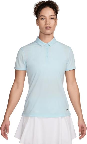 Nike Dri-Fit Victory Womens Glacier Blue/Black M Polo košeľa