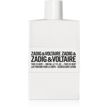 ZADIG&VOLTAIRE THIS IS HER! telové mlieko pre ženy 200 ml