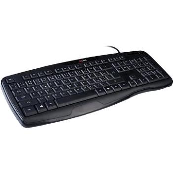 C-TECH KB-107 USB ERGO  čierna