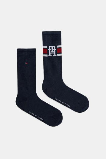 Ponožky Tommy Hilfiger 2-pak tmavomodrá farba, 701236320