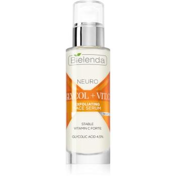 Bielenda Neuro Glicol + Vit. C nočné omladzujúce sérum s peelingovým efektom 30 ml