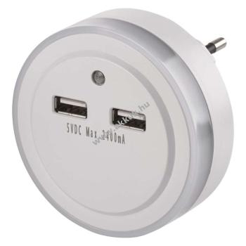 LED éjjeli fény , 2db USB-vel - Kiárusítás! - A készlet erejéig!