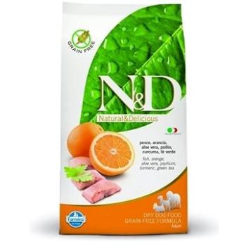 N&D grain free dog adult fish & orange 12 kg (8010276020291)