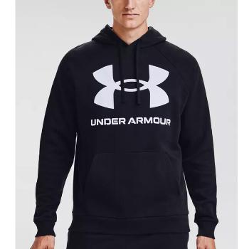 Under Armour UA Rival Fleece Big Logo HD-BLK - L