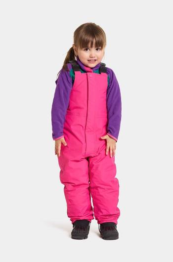 Detské lyžiarske nohavice Didriksons TARFALA KIDS PANTS ružová farba