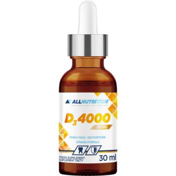 Allnutrition D3 4000 Drops podpora normálneho stavu kostí a zubov 30 ml