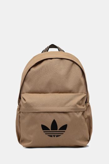 Ruksak adidas Originals béžová farba, veľký, s potlačou, JX0212