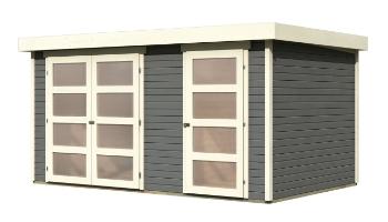 Drevený záhradný domček 404x272 cm Lanitplast