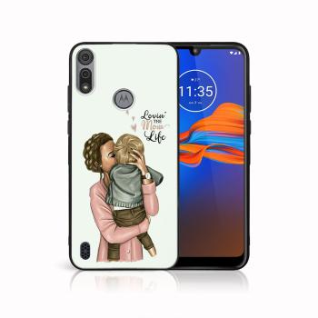 MY ART Silikónový kryt Motorola Moto E6s MOM LIFE (118)