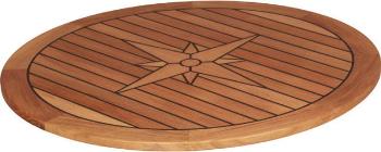 Talamex Teak Tabletop Circle 65cm Lodný stôl, Skladacia stolička