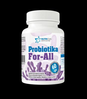 NUTRICIUS Probiotika For-All 60 kapslí