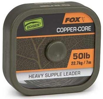 Fox šňúrka edges naturals copper-core 50lb 7m