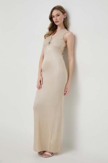 Šaty Marciano Guess SCARLETT béžová farba, maxi, priliehavé, 4GGK90 5783Z