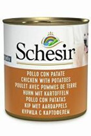 Schesir Dog Cons. Adult Chicken/Potatoes 285g + Množstevná zľava