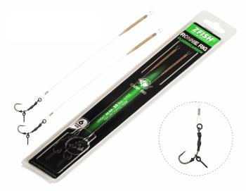 Zfish náväzec fluorocarbon ronnie rig 20 cm - veľkosť háčika 6
