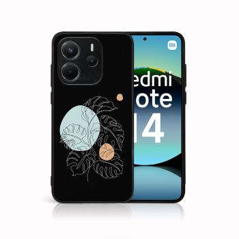 MY ART Ochranný kryt pre Xiaomi Redmi Note 14 MONSTERA (194)