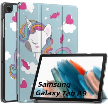 ART Zaklápaci kryt Samsung Galaxy Tab A9 UNICORN