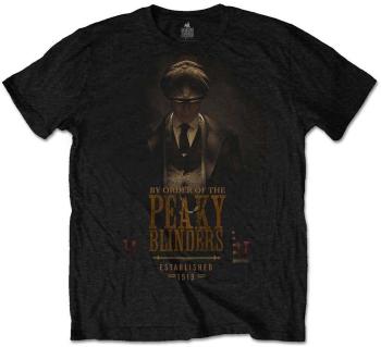 Peaky Blinders Tričko Established 1919 Unisex Black 2XL