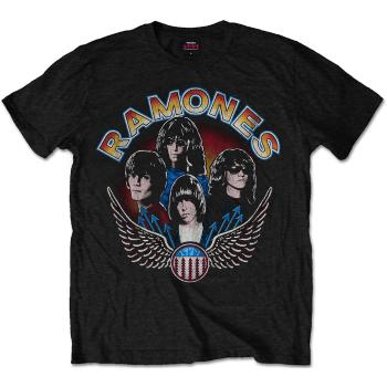 Ramones tričko Vintage Wings Photo  one_size