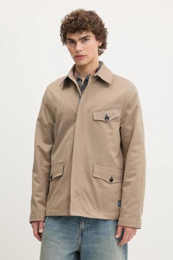 Bunda PS Paul Smith béžová farba, prechodná, M2R-462Z-T22420