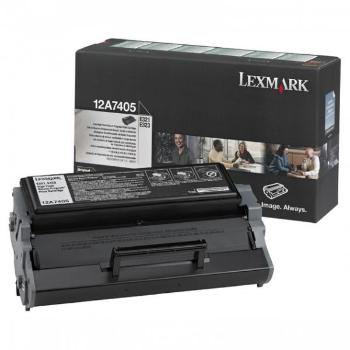 Lexmark 12A7405 čierny (black) originálny toner