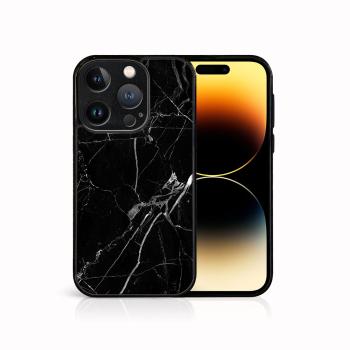 MY ART Ochranný kryt pre Apple iPhone 15 Pro BLACK MARBLE (142)