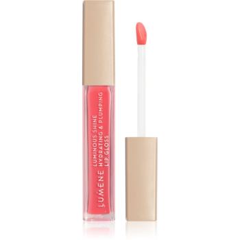 Lumene Luminous Shine hydratačný lesk na pery odtieň 4 Peach Pink 5 ml