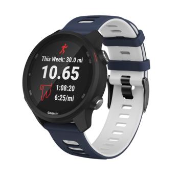 TWO-COLOR Remienok Garmin Vivoactive 3 biely-modrý