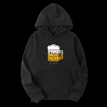 Cico Band mikina Pivko je moje palivo Black XL