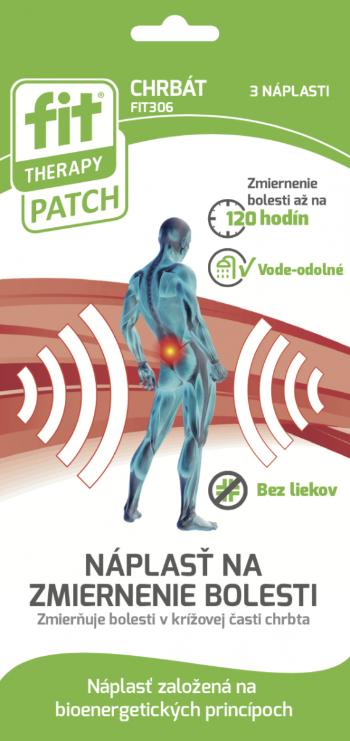 FIT THERAPY patch Chrbát náplasť 3 ks