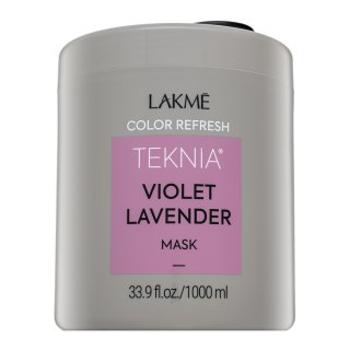 Lakmé Teknia Color Refresh Violet Lavender Mask vyživujúca maska ​​s farebnými pigmentmi pre vlasy s fialovými odtieňmi 1000 ml