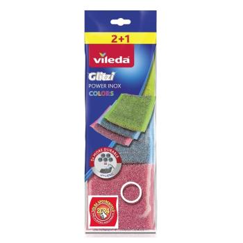 VILEDA Power Inox Colors Drôtenka 2+1 kusy