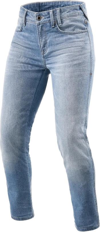 Rev'it! Jeans Shelby 2 Ladies SK Light Blue W32/L32 Jeansy na motocykel