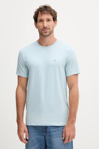 Tričko Calvin Klein pánske, modrá farba, jednofarebné, LV04LC240G