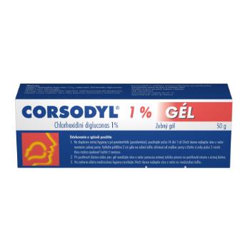 Corsodyl 1% Gél gel.dnt.1 x 50 g