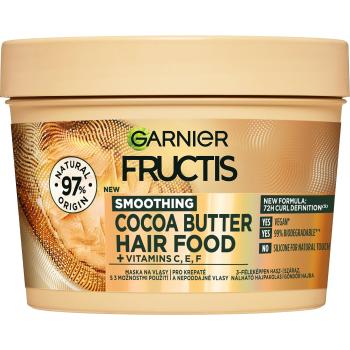 Garnier Vyhladzujúca maska pre nepoddajné a krepaté vlasy Cocoa Butter (Hair Food) 400 ml