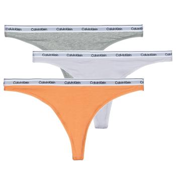 Calvin Klein Jeans  THONG 3PK X3  String Viacfarebná