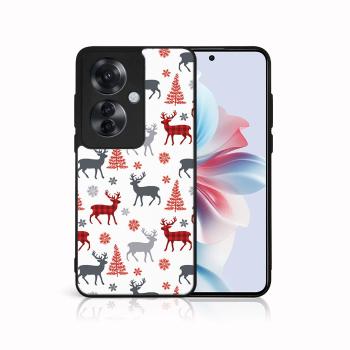 MY ART Kryt s vianočným dizajnom Oppo Reno11 F 5G DEER (068)