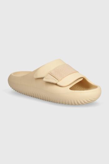 Šľapky Crocs Mellow Luxe Recovery Slide béžová farba, 209413