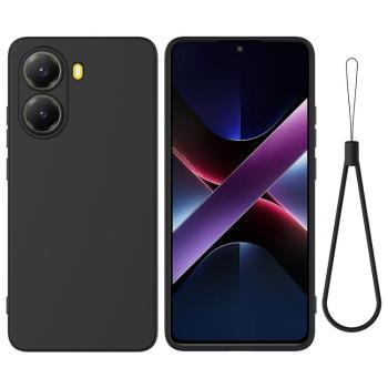 RUBBER Ochranný obal pre Xiaomi Poco X7 Pro čierny
