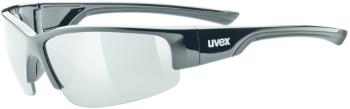 UVEX Sportstyle 215 Black/Litemirror Silver Cyklistické okuliare