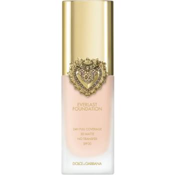 Dolce&Gabbana Flawless Everlast Foundation intenzívny krycí make-up s dlhotrvajúcim efektom SPF 20 odtieň 02C LIGHT 27 ml