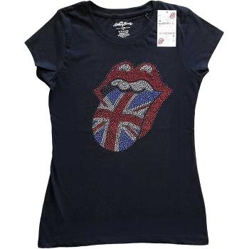 The Rolling Stones tričko Classic UK Čierna XL