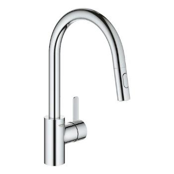 Drezová batéria GROHE Eurosmart Cosmopolitan s vyťahovacou sprškou chróm 31481001