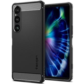 SPIGEN RUGGED ARMOR Kryt Sony Xperia 1 VI čierny