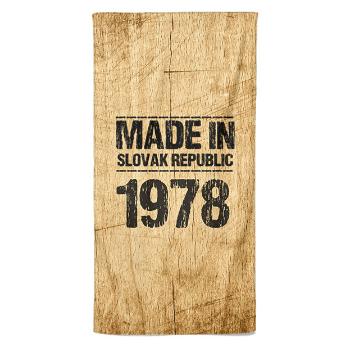 Osuška Made In (rok: 1978)