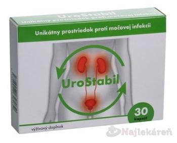 UroStabil na močové cesty 30 kapsúl